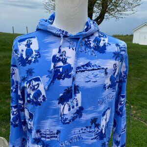-Polo Ralph Lauren Hawaii Hoodie Pullover L/S Men's Sz Medium